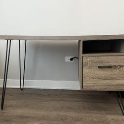 Wooden Desk With Drawer