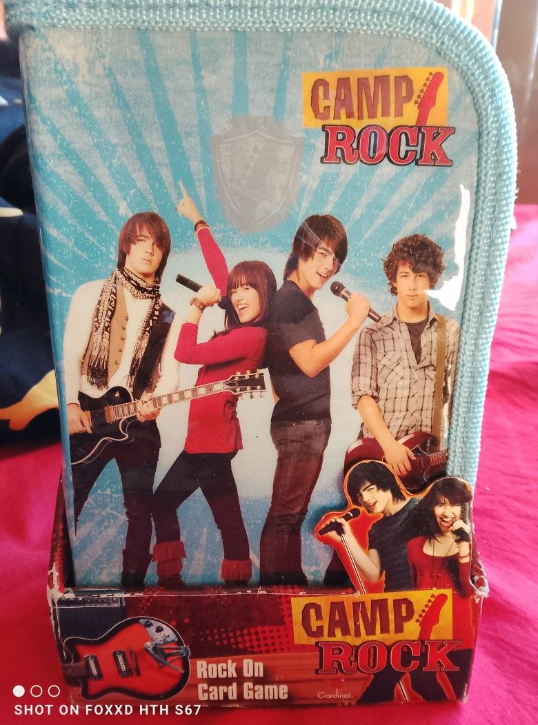 Camp Rock Card Game New