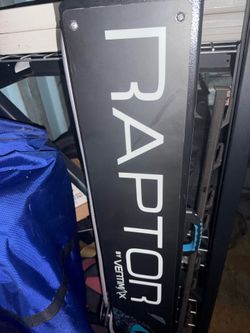 Vertimax raptor with stand and gate attachment