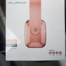 Headphones wireless/ wired.