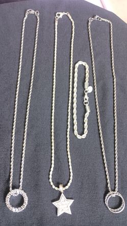 Stainless Steel Chains And Bracelet