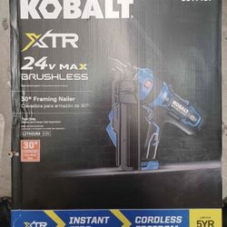 30 Grados  Pistola De Clavos Kobalt