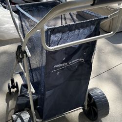 Wonder Wheeler foldable beach cart