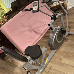 Recumbent Exercise Bike With Arms