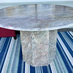 Pink / Grey Marble Table