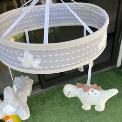 Baby Crib Mobile 28" Height with 3 Modes Musical Box