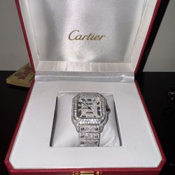 Cartier Santos Buss down 