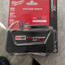 Milwaukee Battery M18xc5.0