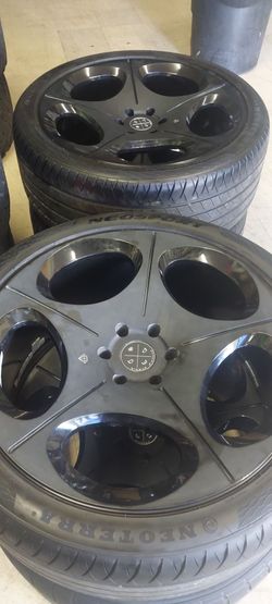 Blaque diamond 24 inch rims
