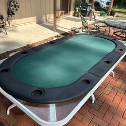 7’ Folding Poker Table Top