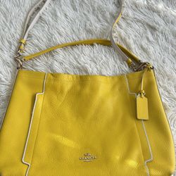 Yellow Coach Purse 