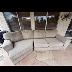 excellent Use Condition, Sectional, Couch, Steam Clean $100 . Sold As Is