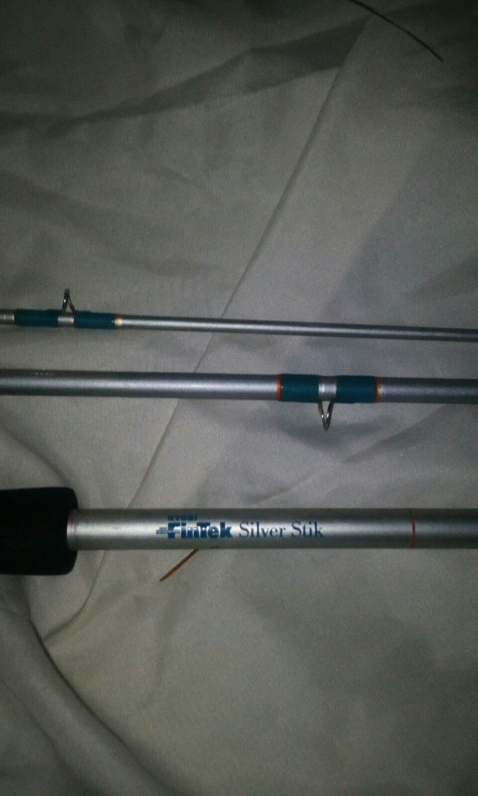 Ryobi fintek silver stick 3 piece rod, like new for Sale in Monroe, WA -  OfferUp