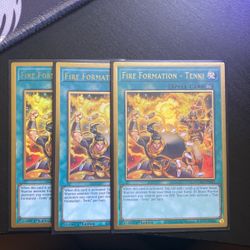 3x Fire Formation Tenki 