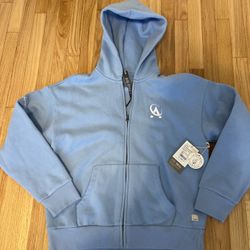 NWT Vuori Restore Full Zip Hoodie Women’s Small Blue