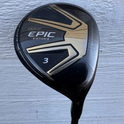 Callaway GBB Epic Star 3 Wood Mitsubishi Chemical Shaft