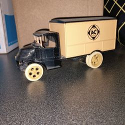 SPECIAL Vintage Mack Delivery Truck Coin Bank 