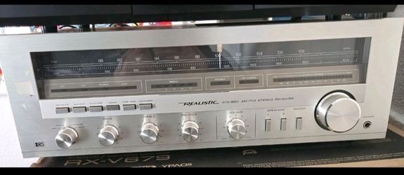 Vintage Realistic STA-850 Stereo Receiver SilverFace Tested