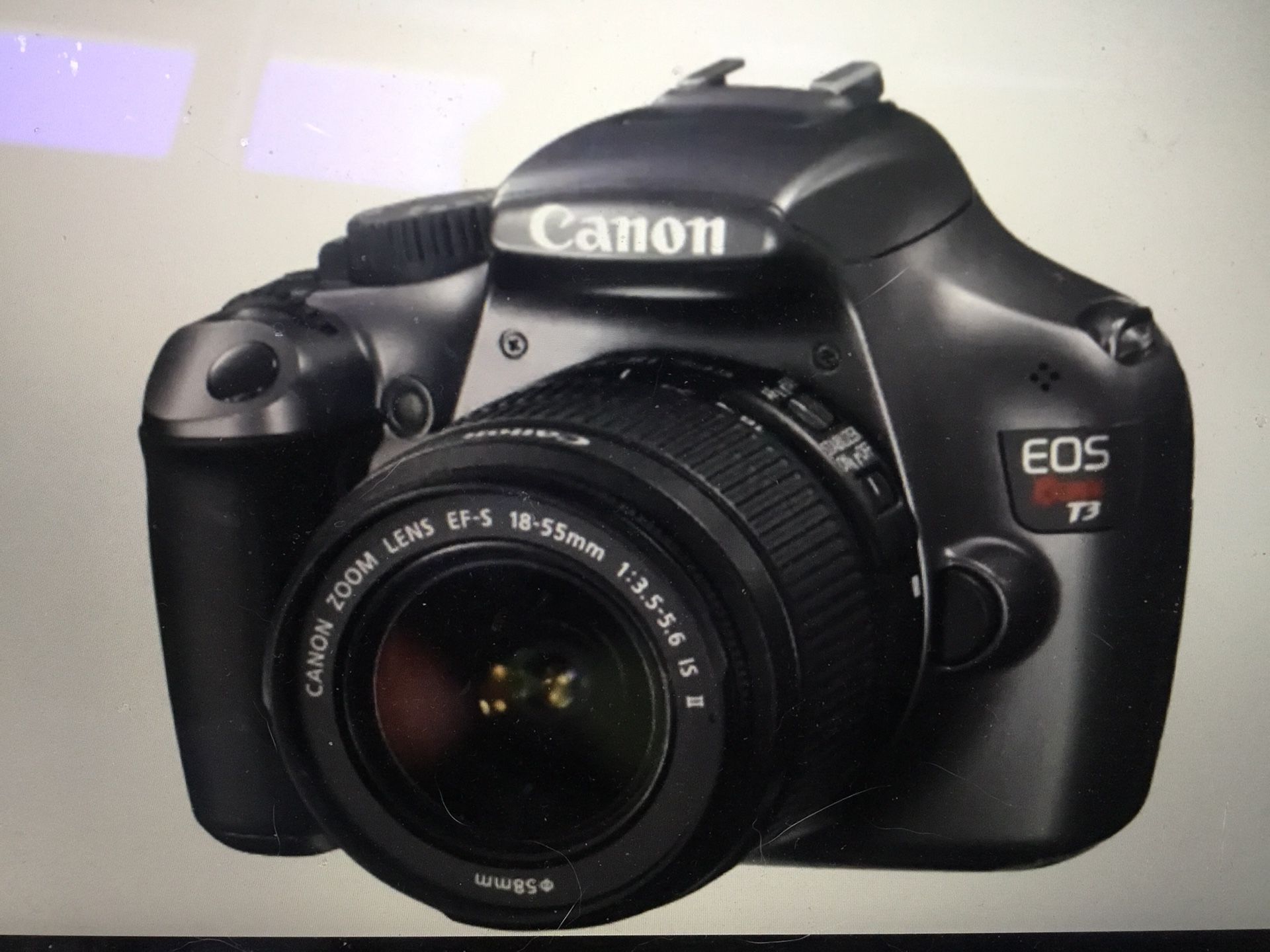 Canon EOS Rebel T3 DSLR Camera 