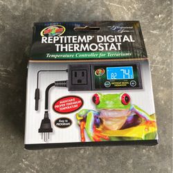 Reptile thermostat, Unopened 