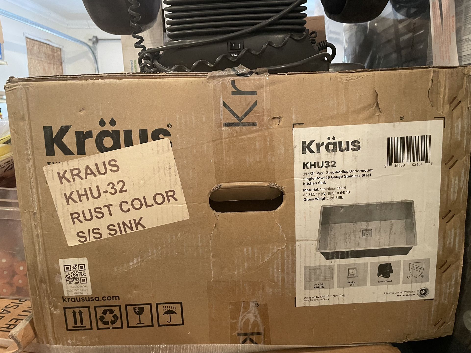Kraus Stainless Steel Kitchen Sink