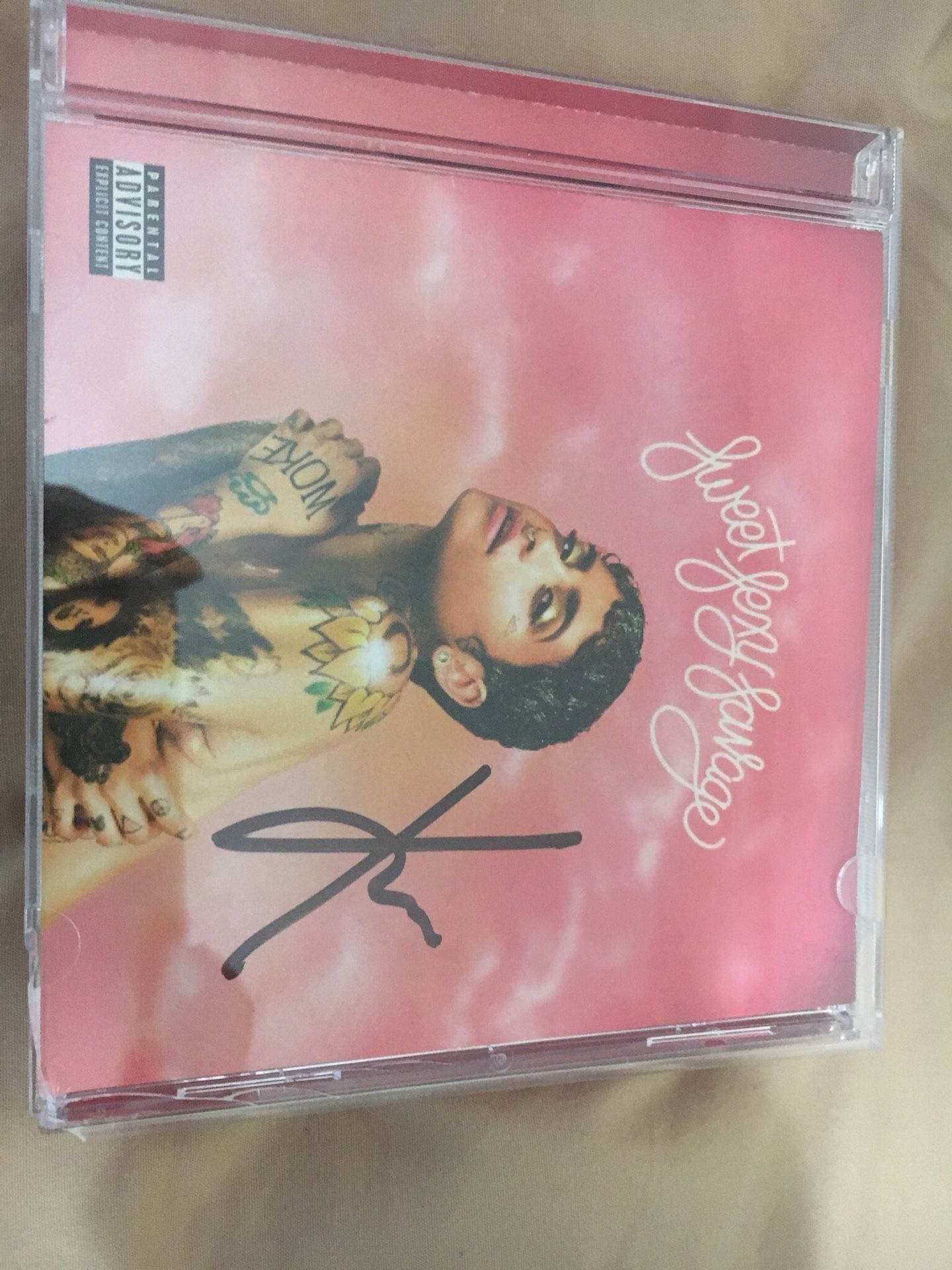 Signed Kehlani CD