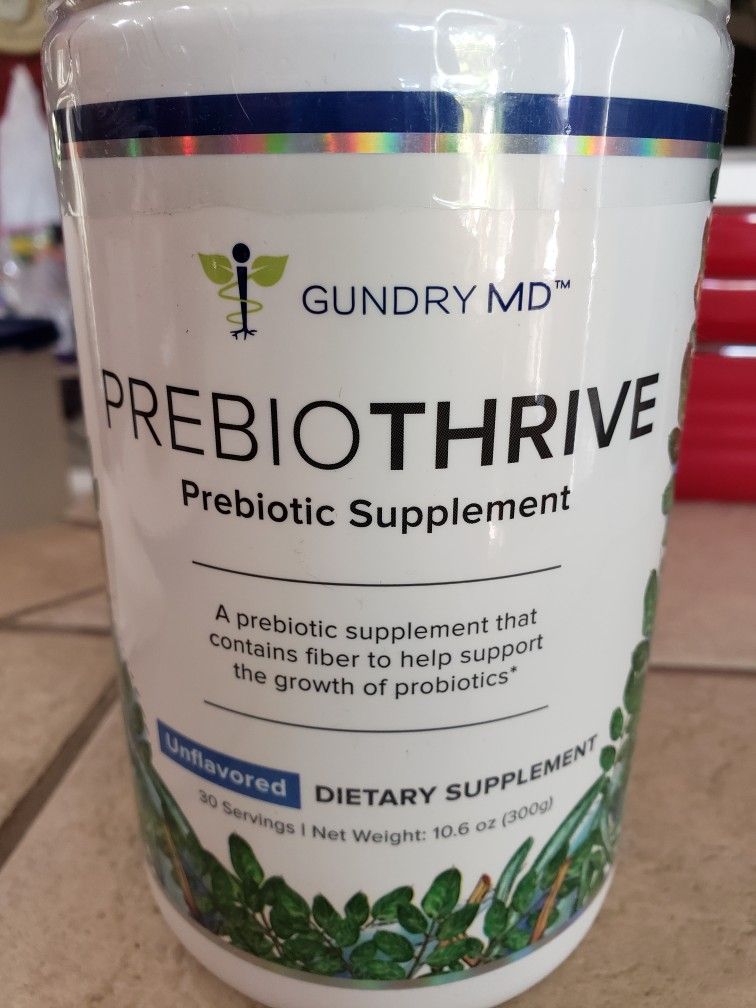 Dr GUNDRY MD PREBIO/THRIVE