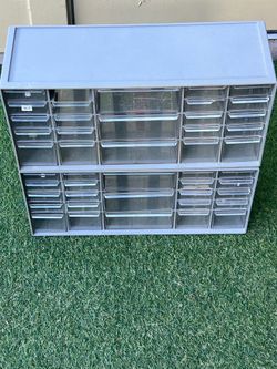 Vintage Akro-Mils 10-136 23 Drawer Missing 1 Storage Bin...