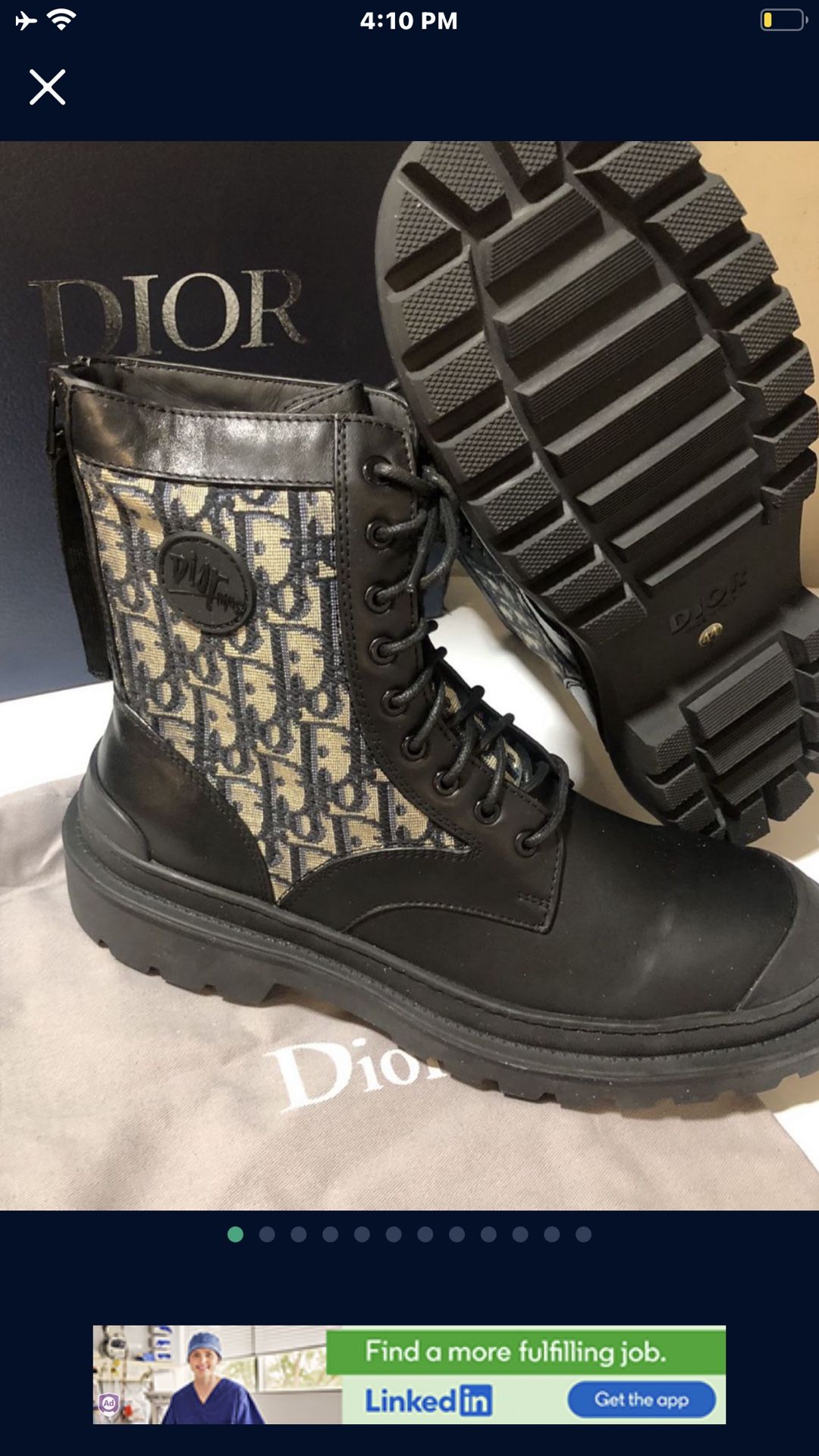 Dior Boots. 43,44,45