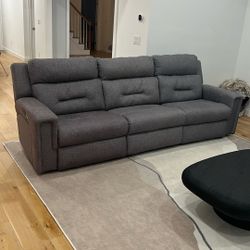 Jordan Furniture Luxury Sofa – Like New, Receipt + 5-Year Warranty