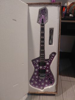 Pink & Purple Stars DawnKing Electric Guitar.