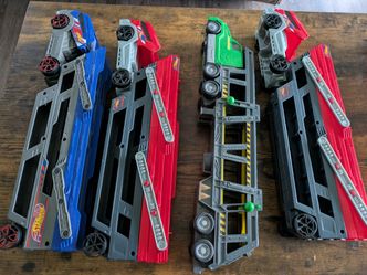 Matchbox Holding Toy Trucks