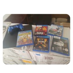 Ps4 With Games 