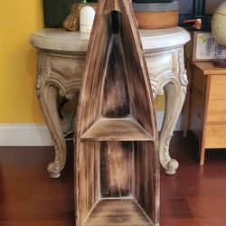 Real Albasia Wood Boat Shelf 