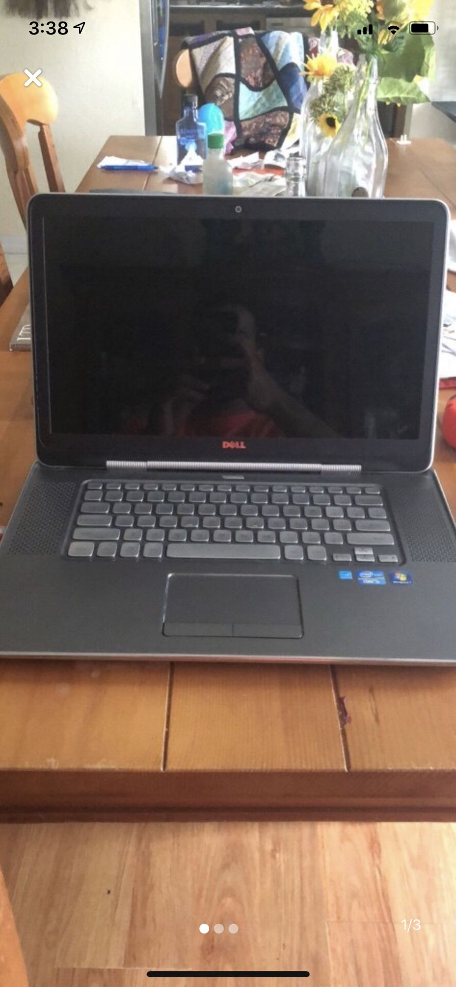 Dell XPS 15z laptop