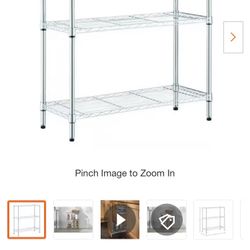 3 Shelf HDX Chrome