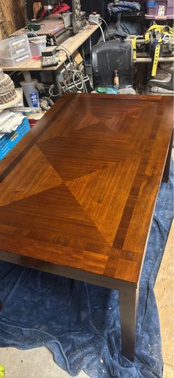 Parquet Veneer Dining Table