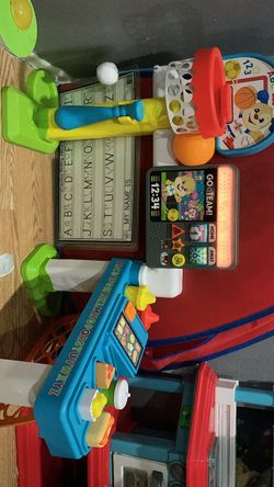 Fisher Price Basketball/convenience Stand
