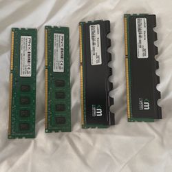 DDR3 Ram Sticks X4