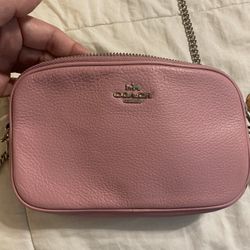 Pink Coach Crossbody 