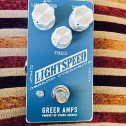 Greer Lightspeed Organic Overdrive 