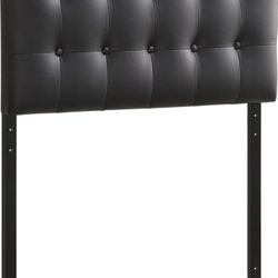 Twin Size Aluminum Frame Bed With Headboard And Mattress