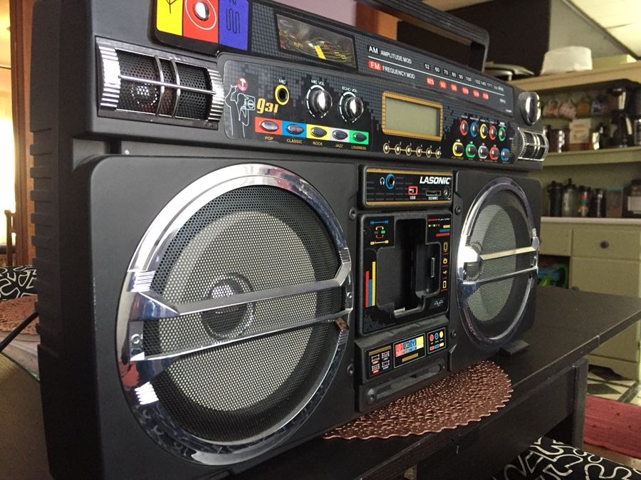 Lasonic i931x Retro Boombox Ghettoblaster