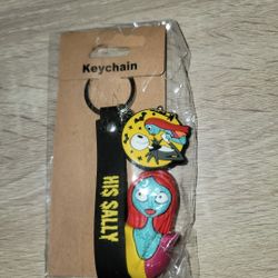Nightmare before Christmas Sally Keychain Brand New