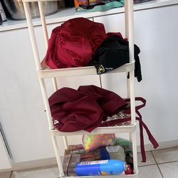 Space saver Slim Rolling Storage Cart 5 Tier Bathroom/Kitchen/Laundry/Utility Organizer shelf unit