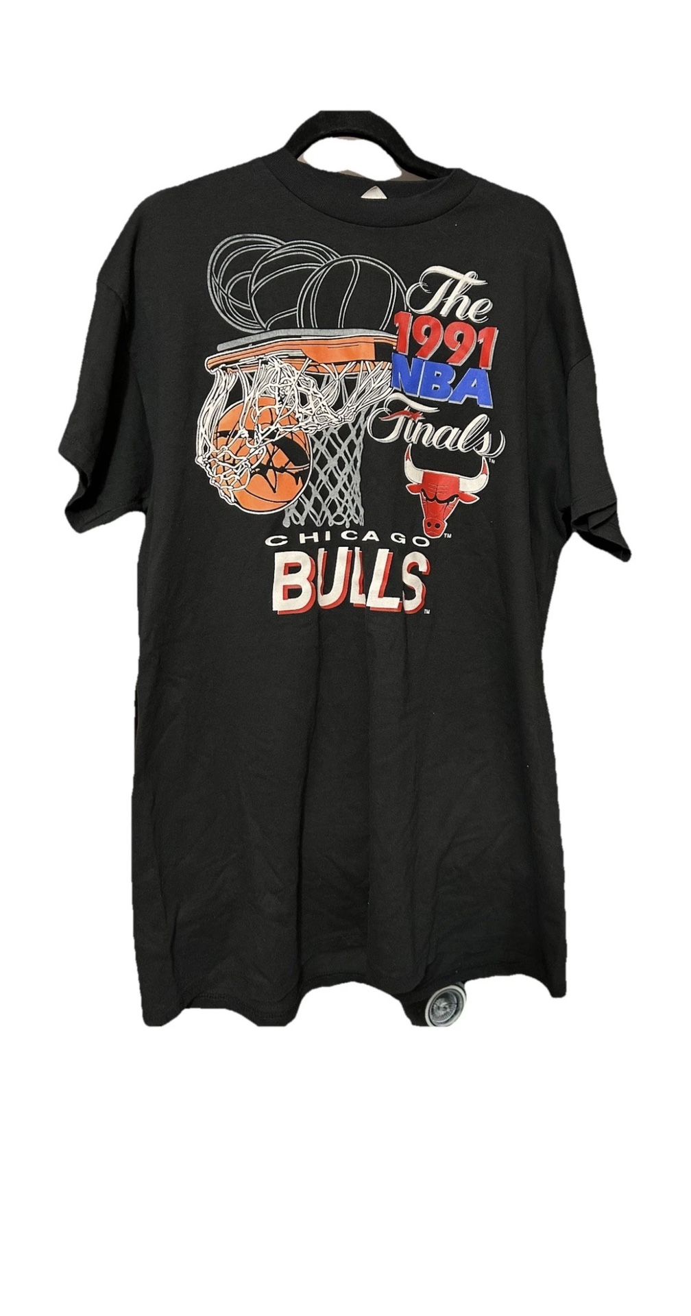 Vintage Chicago Bulls 1991 NBA Finals T Shirt See Measurements