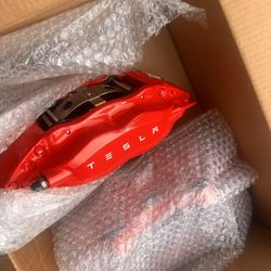 Tesla New Front Brakes Caliper and Pads 