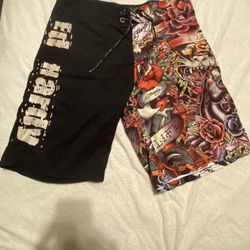 Ed Hardy Swim Trunks 