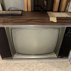 Antique Telephone TV