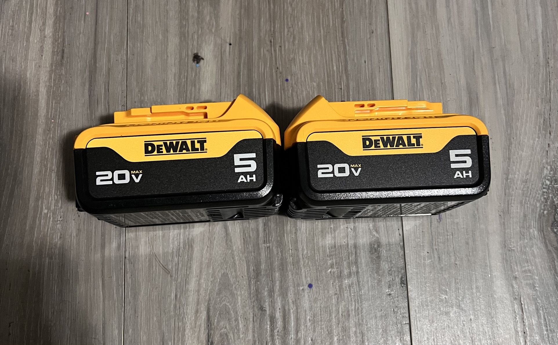 Dewalt 20v 2 Battery 5 Ah